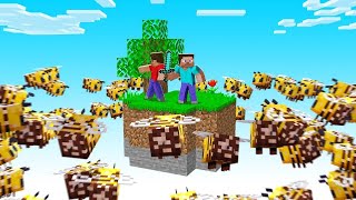Survive SKY BLOCK + BEES ARE ATTACKING! (impossible)