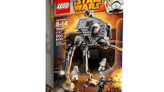 Лего 75083 "Вездеходная оборонительная платформа AT-DP" обз