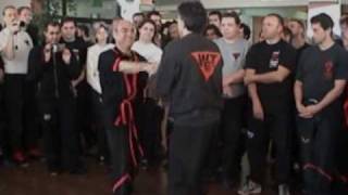 Wing Tsun grand master Leung Koon in Italy, 2007