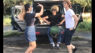 Парни И Девушка Танцуют Очень Классно На Кавказе 2018 Лезгинка ALISHKA ELVIN SEVCAN (Balaken)