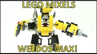 LEGO MIXELS SERIES 6 WELDOS MAX FIGURE REVIEW