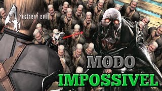 Resident Evil 4 NOVO modo IMPOSSÍVEL ao EXTREMO - FINAL