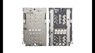 Ремонт Samsung Galaxy S7 G930F - замена разъема сим карты replacement sim connector