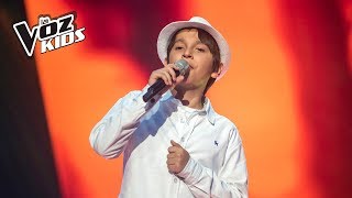 Tono canta Sin Medir Distancias - Audiciones a ciegas | La Voz Kids Colombia 2018