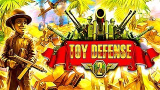 TOY DEFENSE 2 СТАЛИНГРАД прохождение мультик боевик веселая экшин игра в стиле tower defense