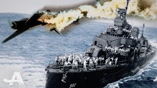 Sinking a Battleship and Dodging Kamikaze Attack in WW2 | Leyte Gulf