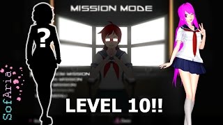 Yandere Simulator Mission Mode LEVEL 10!!!