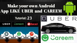Uber Clone App Android Studio Tutorial 23 - Make an App like Uber - Android Uber Clone