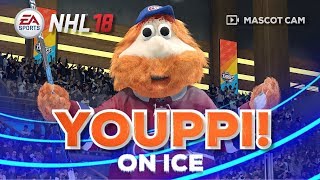 NHL 18 Mascot Cam on Ice | Youppi! (Montreal Canadiens)