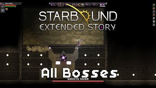 Starbound - Extended Story | All Bosses 1.5.3