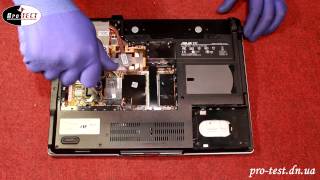 Как разобрать ноутбук Asus F3TSeries. Ремонт ноутбука Макеевка, Донецк, Харцызск, Ясиноватая.