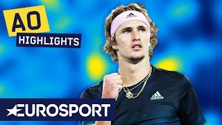 Alexander Zverev vs Alex Bolt Highlights | Australian Open 2019 Round 3 | Eurosport