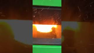 Горение угля в котле ВСКЗ GREEN 300 кВт