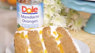 DOLE® Carrot Mandarin Layer Cake |  Dessert  |  Simple Recipe