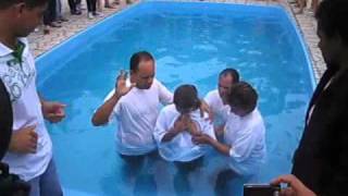 Batismo iapm! Parte 1!