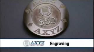 Brass Engraving on an AXYZ CNC Router
