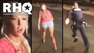 WHITE PRIVILEGE ALERT: Cop Races Woman For Speeding Ticket