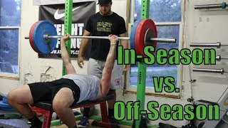 How Does Training Vary In-Season vs Off-Season for Athletes