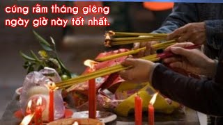 Cúng rằm tháng giêng 2020/ngày giờ này tốt nhất(Tết Nguyên tiêu_ngoc anh vlog