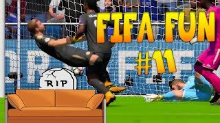 Fifa 18 Funny Fails #11 - Crazy Fouls and Collisions!