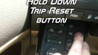 How to Reset Oil Maintenance Required Light Lexus GS