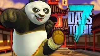 KUNG FU SCHOOL! (7 Days To Die - War of the Walkers Mod)(Ep.16)