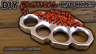 DIY Knuckles! Aluminum Casting