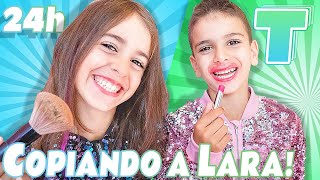 24 HORAS COPIANDO A LARA en ¡TODO LO QUE HACE!