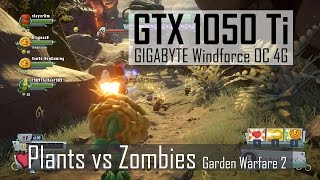 Plants vs Zombies Garden Warfare 2 | 1080p | GTX 1050 Ti | i5-4460 | FPS TEST