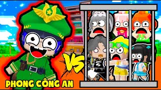 PHONG CẬN LÀM CÔNG AN TIÊU DIỆT KẺ XẤU TRONG NGÔI LÀNG HERO TEAM MINI WORLD | SAMMY VÀ BÉ CAM BỊ BẮT