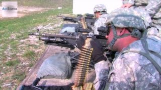 Army Paratrooper Training - M240B Machine Gun, M4 Rifle, M249 SAW, M320A1 Grenade Launcher