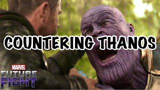 HOW TO BEAT T-3 THANOS & CAPTAIN MARVEL WITH A LEVEL 60 CHARACTER ? | Marvel Future Fight