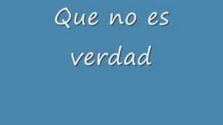 Que no es verdad