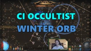 [PoE] CI Occultist Winter Orb overview
