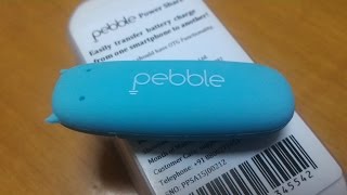 Pebble PowerShare Unboxing and Review