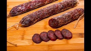 СЫРОВЯЛЕНАЯ КОЛБАСА ИЗ ИНДЕЙКИ