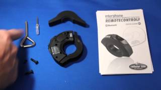 Interphone F5 Handlebar Remote: Whats included and how the Interphone REMOTECONTROLF works