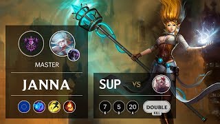 Janna Support vs Rakan - EUW Master Patch 9.12