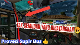 SUSAHNYA PARKIRIN BUS BESAR SINAR JAYA DI SAMPING AGEN RESMI | Bus Simulator Indonesia