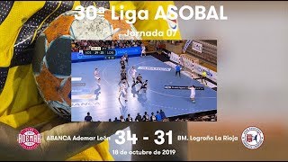 LIGA ASOBAL J07: ABANCA Ademar León - BM. Logroño La Rioja 34-31
