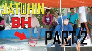 NGAKAK | JATUHIN BH DI DEPAN BANYAK ORANG (PART 2) Drop Bra Prank part 2 IN PUBLIC
