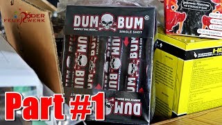 Röder Feuerwerk Vorschießen KOMPLETT | Part 1 Batterien & Single Shots