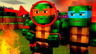 МУЛЬТИК ЧЕРЕПАШКИ НИНДЗЯ В МАЙНКРАФТ | ДЕТСКИЕ МУЛЬТИКИ В МАЙНКРАФТ | MINECRAFT ROLEPLAY
