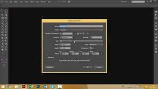 Создание нового документа в Adobe Illustrator/ Create new document in Adobe Illustrator