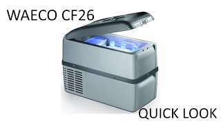 Waeco Coolfreeze CF26 Portable Coolbox Freezer 12 volt 24 volt & mains 240v
