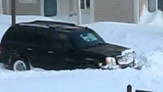 Chicago Blizzard 2011 | stuck truck