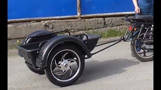 Прицепная тележка и прицепное устройство для мопедов типа Альфа, релиз
