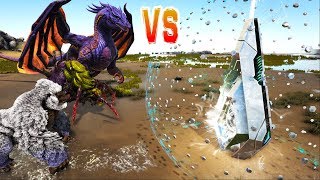 ARK OVERSEER VS ALL BOSSES & ALL BOSSES VS GUARDIANS!! Ark Survival Evolved Dino Battles