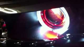 マークX GRX130～135 イカリング＆デビルアイ＆LEDアイライン ヘッドライト