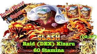 (OPTC)(JPN)Double Legend Akainu 60 Stamina Raid (DEX) Kizaru